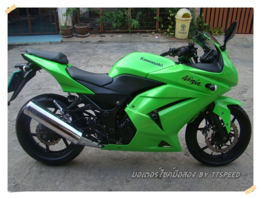 ขาย Ninja 250 รถบ้านมือเดียวเช็คศูนย์ตลอด