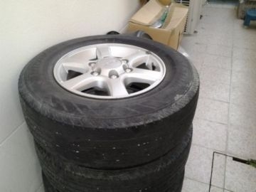 ขายแม็คติดรถขอบ 15 พร้อมยาง