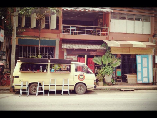 รถตู้ เปิดบาร์ เครื่องดีเซลพร้อมใช้งาน