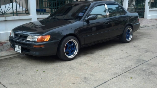 โตโยต้า สามห่วง 1.6 หัวฉีดสวยๆพร้อมซิ่ง