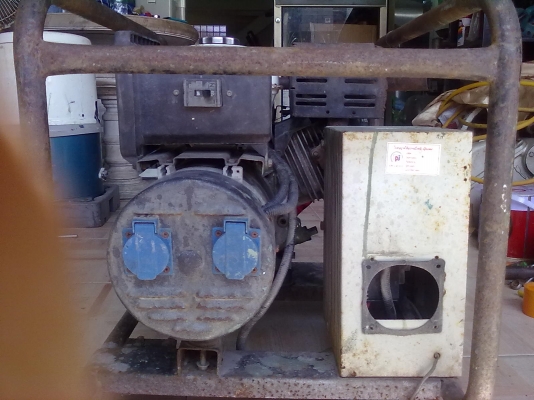 เครื่องปั่นไฟฮอนด้า 8 แรง ไดร์อิตาลี 5 กิโลวัตต์