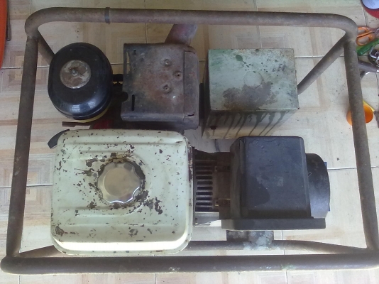 เครื่องปั่นไฟฮอนด้า 8 แรง ไดร์อิตาลี 5 กิโลวัตต์