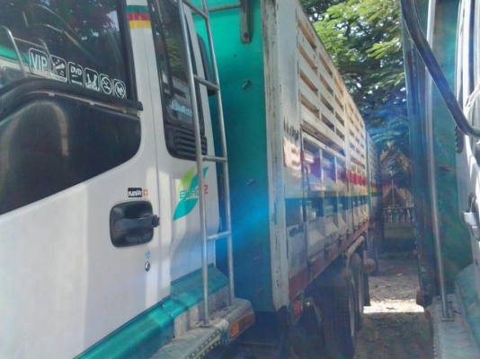 ขายสิบล้อ Isuzu Deca 270 แม่12ล้อ ปี 46 ยูโร 1 ดั้มเหล็ก ลูกพ่วงดั้ม 2คาน