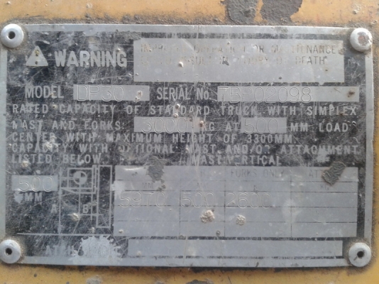 CAT DP30 7BP02098 CAT DP30 7BP02098