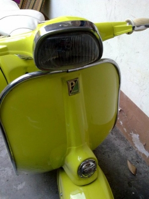 ขายเวสป้า สปริ้น หัวเหลี่ยม สีเขียวใบตอง 34,000