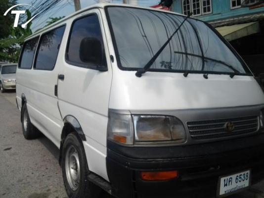 รถตู้ TOYOTA หัวจรวด เครื่อง 1JZ ออโต้ ติดแก็สLPG เรียบร้อย