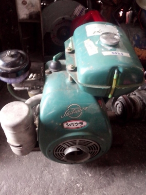 ขายเครื่องยนต์เก่าญี่ปุ่น เพลาทด 6 HP เบนซิล (ชมคลิปด้านใน)