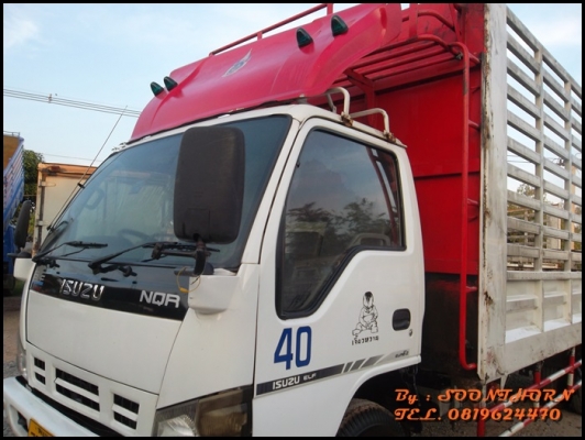 ขายด่วน รถบรรทุก 6 ล้อ ISUZU NQR 150 แรง EURO-2 รถห้างแท้ ปี49  ช่วงยาว 5.5M สภาพสวย พร้อมใช้งาน ราคาสุดคุ้ม