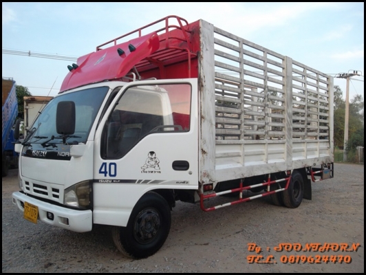 ขายด่วน รถบรรทุก 6 ล้อ ISUZU NQR 150 แรง EURO-2 รถห้างแท้ ปี49  ช่วงยาว 5.5M สภาพสวย พร้อมใช้งาน ราคาสุดคุ้ม