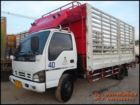 ขายด่วน รถบรรทุก 6 ล้อ ISUZU NQR 150 แรง EURO-2 รถห้างแท้ ปี49  ช่วงยาว 5.5M สภาพสวย พร้อมใช้งาน ราคาสุดคุ้ม