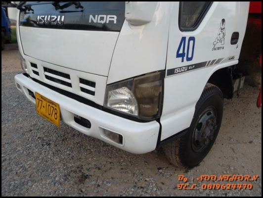ขายด่วน รถบรรทุก 6 ล้อ ISUZU NQR 150 แรง EURO-2 รถห้างแท้ ปี49  ช่วงยาว 5.5M สภาพสวย พร้อมใช้งาน ราคาสุดคุ้ม