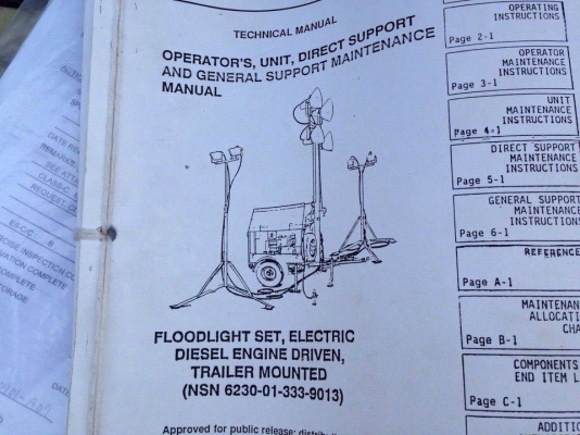 เทรลเลอร์ปั่นไฟสนาม โล๊ะจากกองทัพญี่ปุ่น