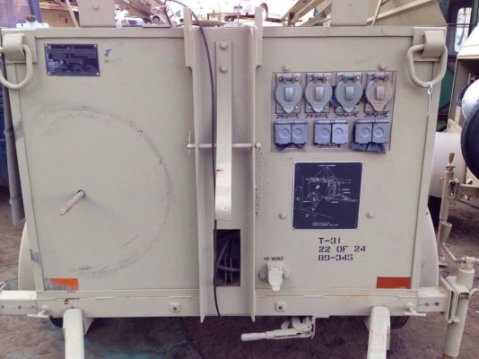 เทรลเลอร์ปั่นไฟสนาม โล๊ะจากกองทัพญี่ปุ่น