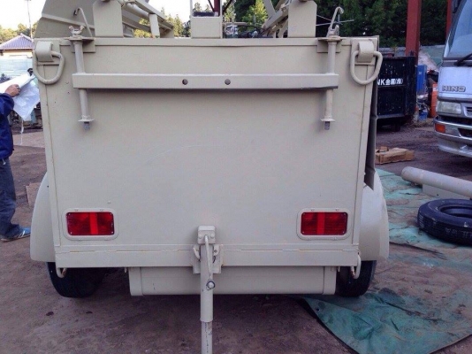 เทรลเลอร์ปั่นไฟสนาม โล๊ะจากกองทัพญี่ปุ่น