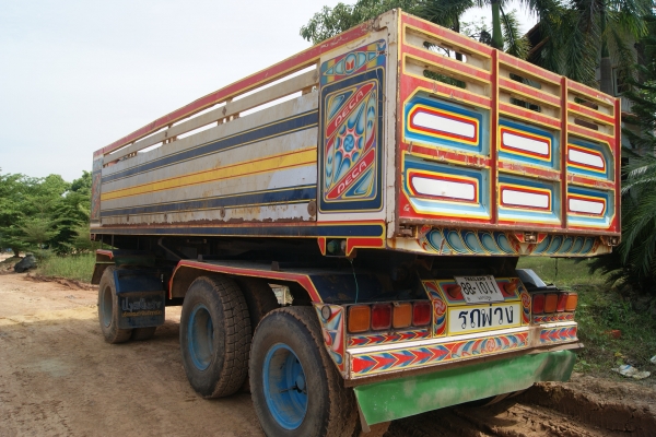 ขายลูกพ่วงดั้ม 3 เพลาแท้