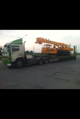 บริการขนย้ายเครื่องจักรกลหนัก ( หางพิเศษ )