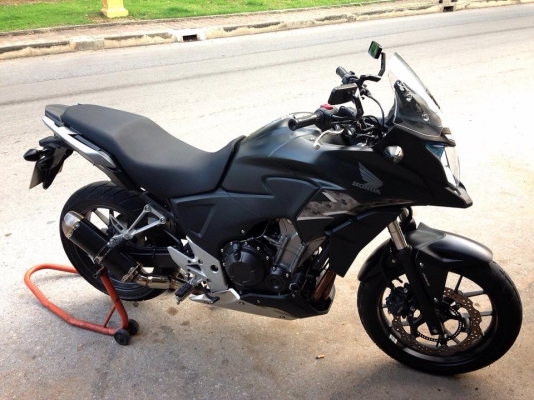 ขายดาวน์HONDA CBR500   80,000บาท ให้ปลายสลิบออน1ใบ(ใส้เกลียว วิ่งดี) ผ่อน 4,444บาท 41 งวด ติดต่อ0871640465 โตนครับ