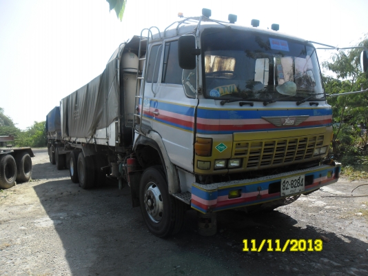 ขายรถพ่วง แก๊ส HINO เครื่อง K13D 260 แรง ดั้มแม่ ลูก 3 คาน ขายรถพ่วง แก๊ส HINO เครื่อง K13D 260 แรง ดั้มแม่ ลูก 3 คาน