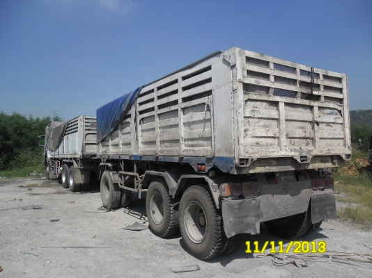 ขายรถพ่วง แก๊ส HINO เครื่อง K13D 260 แรง ดั้มแม่ ลูก 3 คาน ขายรถพ่วง แก๊ส HINO เครื่อง K13D 260 แรง ดั้มแม่ ลูก 3 คาน