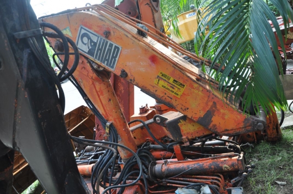 ขายเครน HIAB 650 สภาพเดิมจากญี่ปุ่น ยังไม่เคยใช้งานในไทย ราคาถูก