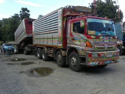 ขายรถ 24 ล้อพ่วงแม่-ลูกดัมพ์ HINO MEGA 344 แรงม้า 2 คานหน้า 12 ล้อ ลูกพ่วงดัมพ์กระบะอะลูมิเนียมคอกเกษตร 3 คานแท้ ราคา 3300000 จัดไฟแนนซ์ได้ 2500000