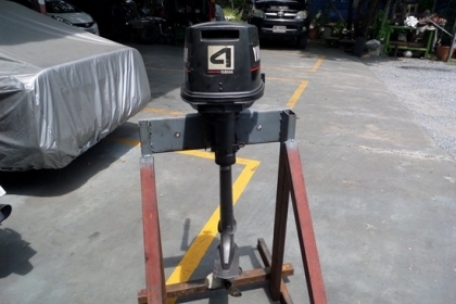 เครื่อง YAMAHA 4 แรง 2 จังหวะ นำเข้าจากญี่ปุ่น เครื่องติดเดินดี หาง L