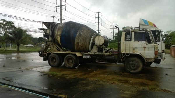 10ล้อรถโม่ปูน HINO FM18  ขับได้ใช้ได้ 2เพลา ช่วงสิบล้อดั้ม..(อ่านรายละเอียดด้านล่างสุด)