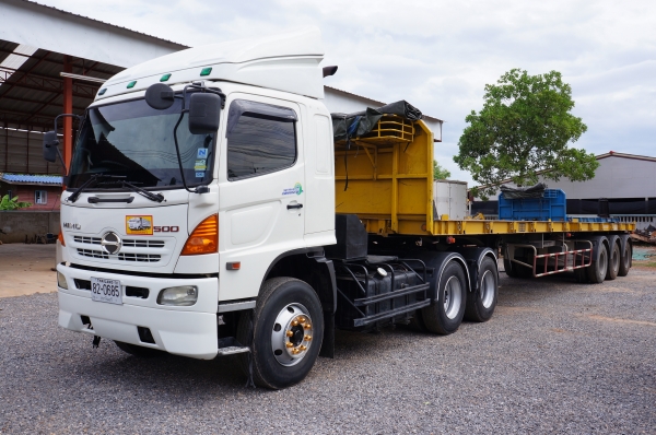 ขาย hino เมกก้า หัวลากพร้อม หาง 3 เพลา