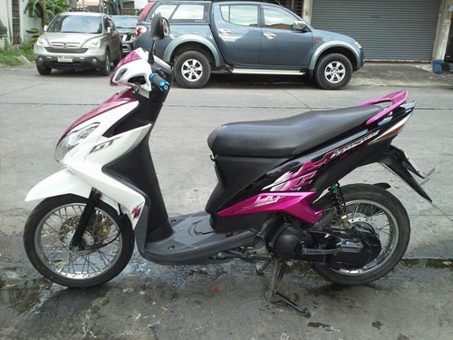 ขายด่วน mio 125 GT สีม่วง ขาว รถบ้าน เดิมๆ เครื่องแน่นๆ สีสดสวย เอกสารครบ ราคาที่คุณจับจองได้