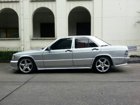 ขายรถบ้านBENZ 190E เครื่อง1J ติดLPG ชุดแต่งAMG แม็ก17แท้ ท่อBRABUS รถสวย มีเสน่ห์
