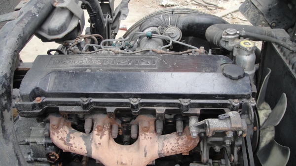 ISUZU NPR หัวการ์ตูน เครื่อง4HF1(135แรง) รถสีเดิมๆสวยจัด