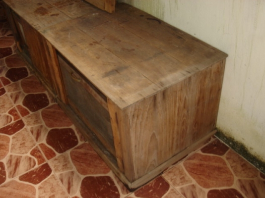 ขายหน้าต่าง+ตู้ไม้สัก