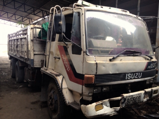 ขาย 10 ล้อ ดรั้มพ์ ติดเครน 3 ตัน เครื่อง 175 HP