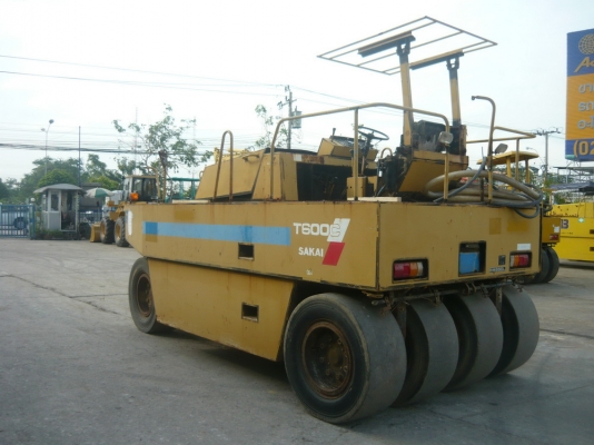 รถบด 7 ล้อยาง SAKAI T600 (เกียร์ออโต้) เก่านอกนำเข้าจากญี่ปุ่น ชั่วโมงการทำงานน้อย ยังไม่ผ่านการใข้ง รถบด 7 ล้อยาง SAKAI T600 (เกียร์ออโต้) เก่านอกนำเข้าจากญี่ปุ่น ชั่วโมงการทำงานน้อย ยังไม่ผ่านการใข้ง