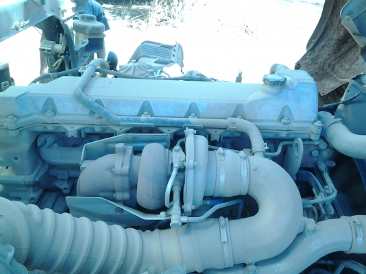 HINO MEGA FM8J ดั้มสามิตรห้างแท้ปี54 หัว500 URO3 เบรคทิฟี่ เครื่อง251เทอโบ ยางใหม่10 เส้น สีเดิมบาง