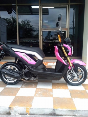 ZOOMER - X รุ่นใหม่ล่าสุด (ล้อแม็กซ์ V.I.P) ปี 2556 รถสวยเล่มทะเบียนพร้อม ZOOMER - X รุ่นใหม่ล่าสุด (ล้อแม็กซ์ V.I.P) ปี 2556 รถสวยเล่มทะเบียนพร้อม