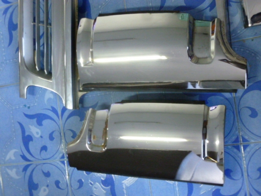 แสงฟ้าเต้นรถ///จำหน่ายชุดแต่งหัวเก๋ง HINO- สิงห์ไฮเทคโครเมี่ยมเก่าญี่ปุ่น