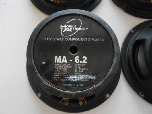 ลำโพง 6 นิ้ว MOBILE AUTHORITY