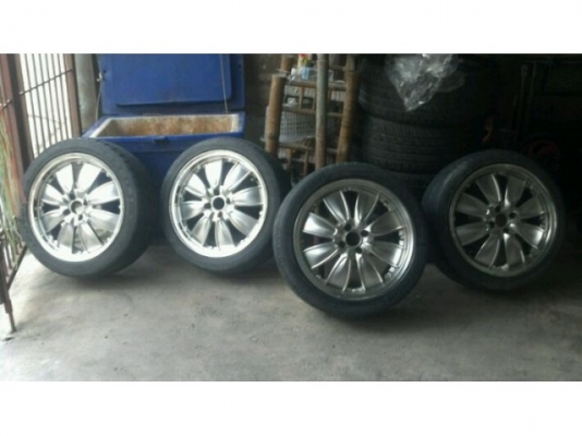 แม็ก 17 กว้าง 7 ติดยางไปด้วย 5700 บาท