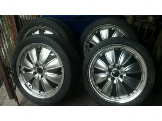 แม็ก 17 กว้าง 7 ติดยางไปด้วย 5700 บาท