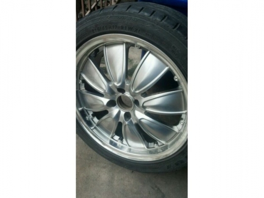 แม็ก 17 กว้าง 7 ติดยางไปด้วย 5700 บาท