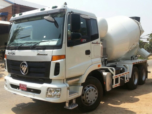 รถโม่ปูน Foton เครื่อง Cummins 340แรงม้า ราคาพิเศษ 2.xx