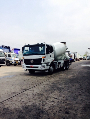 รถโม่ปูน Foton เครื่อง Cummins 340แรงม้า ราคาพิเศษ 2.xx