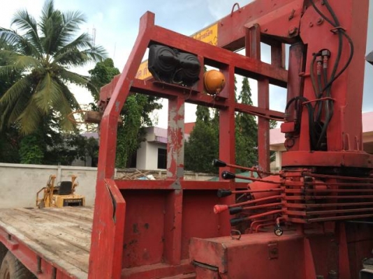 ขายรถ 10ล้อ ISUZU 2เพลาสโล Rocky 210 ติดเครนยูนิค 3 ตัน ติดต่อ 081-2990958