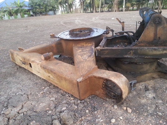 ขายเฟรม pc120-3 ไม่ผุ