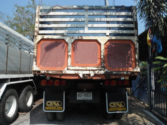 ขายรถ10 ล้อดัมพ์ HINO KT725 รถ 2 เพลา เครื่อง EH700 = 170 แรง กระบะดัมพ์เหล็ก คัชซีสวย ขับดี หัวไฮเทค