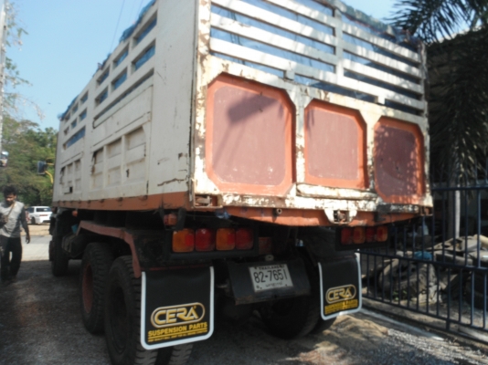 ขายรถ10 ล้อดัมพ์ HINO KT725 รถ 2 เพลา เครื่อง EH700 = 170 แรง กระบะดัมพ์เหล็ก คัชซีสวย ขับดี หัวไฮเทค