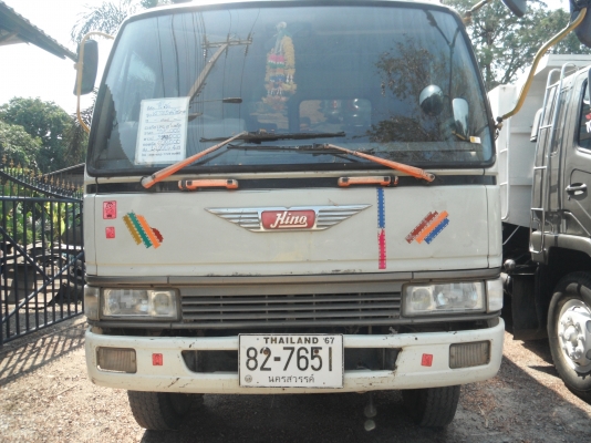 ขายรถ10 ล้อดัมพ์ HINO KT725 รถ 2 เพลา เครื่อง EH700 = 170 แรง กระบะดัมพ์เหล็ก คัชซีสวย ขับดี หัวไฮเทค