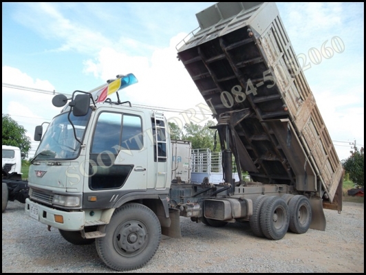 ขายด่วน รถบรรทุก 10 ล้อ HINO 195 แรง หัวไฮเทค 2 เพลาดั้ม สภาพสวย พร้อมใช้งาน ราคาสุดคุ้ม