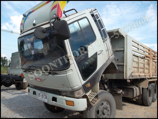 ขายด่วน รถบรรทุก 10 ล้อ HINO 195 แรง หัวไฮเทค 2 เพลาดั้ม สภาพสวย พร้อมใช้งาน ราคาสุดคุ้ม